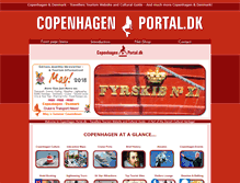 Tablet Screenshot of copenhagenet.dk